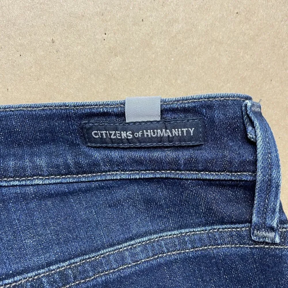 Citizens Of Humanity Cara High Rise Cigarette Ankle Women’s Sz 29 Stretch Jeans
